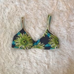 Aerie Floral Bathing Suit Top